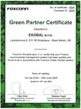 Green Partner Certificate 2024-2025 EKOBAL